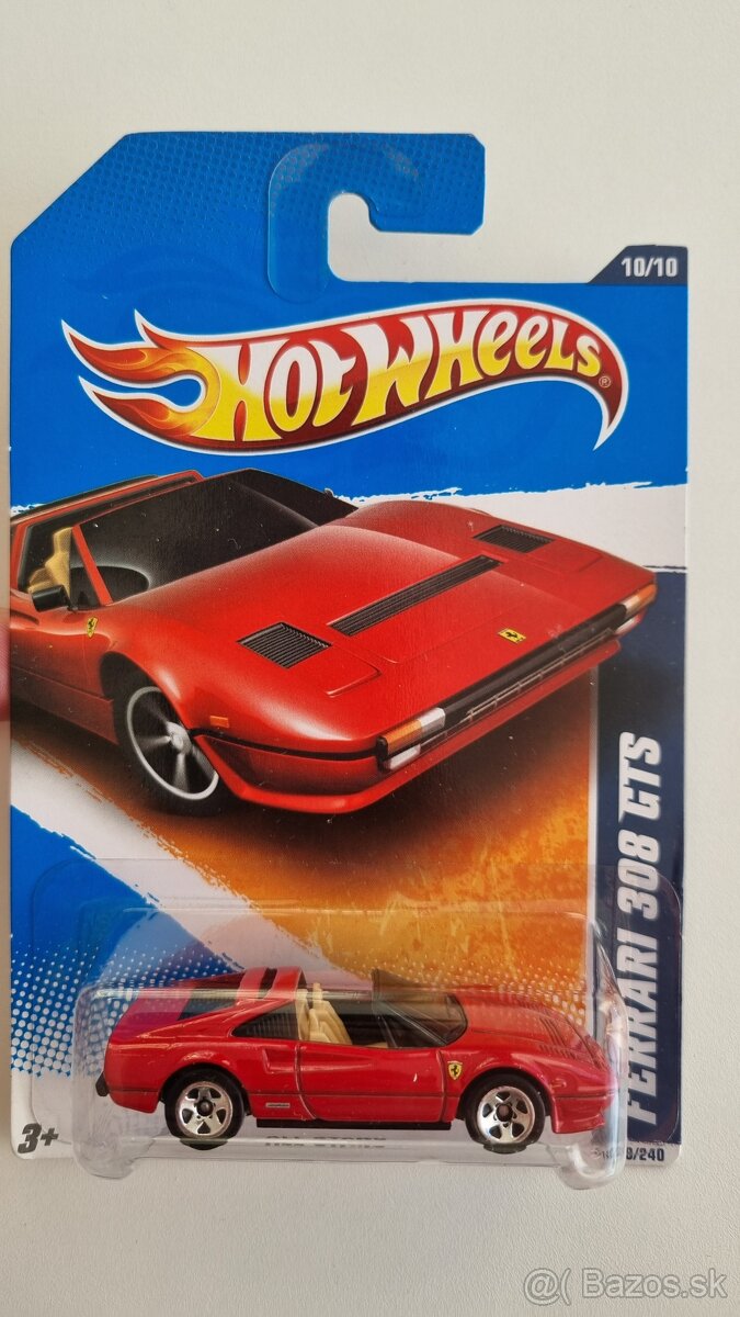 hot wheels ferrari 308 gts all stars+protector