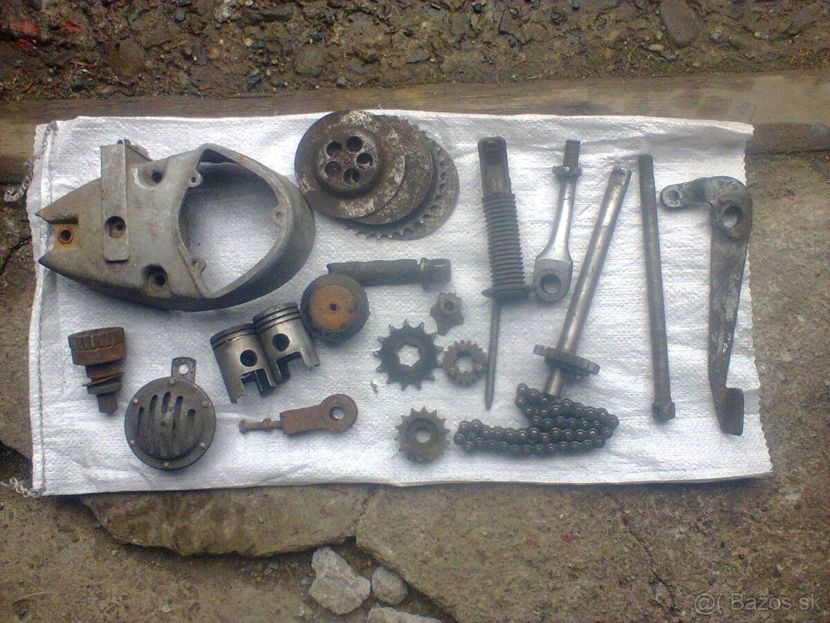 JAWA pionier nahradne diely