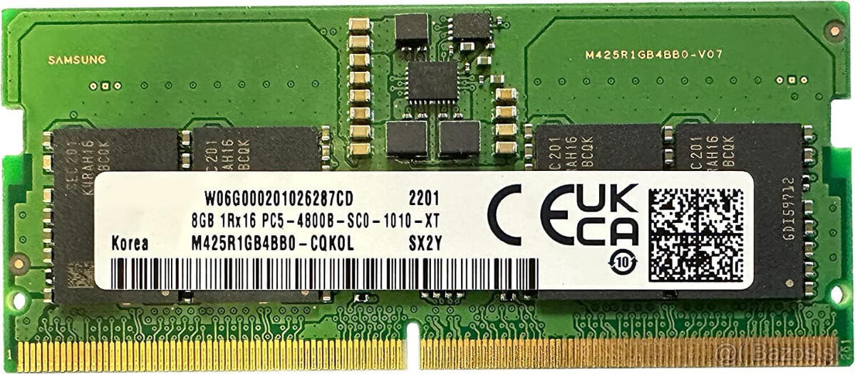 Predam 2ks DDR5 SODIMM 8GB
