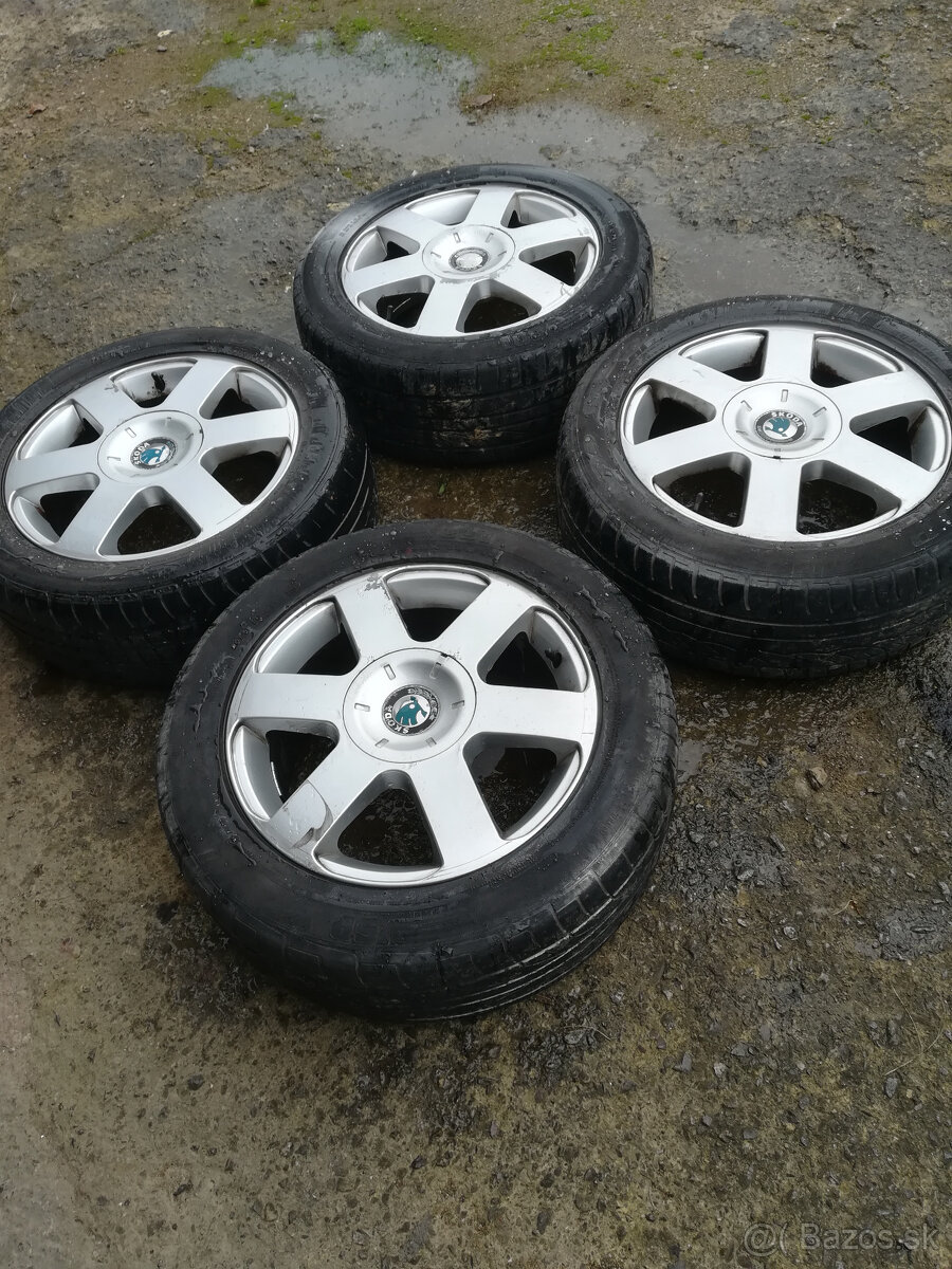 elektrony, alu disky, kolesa, škoda octavia II , octavia 2