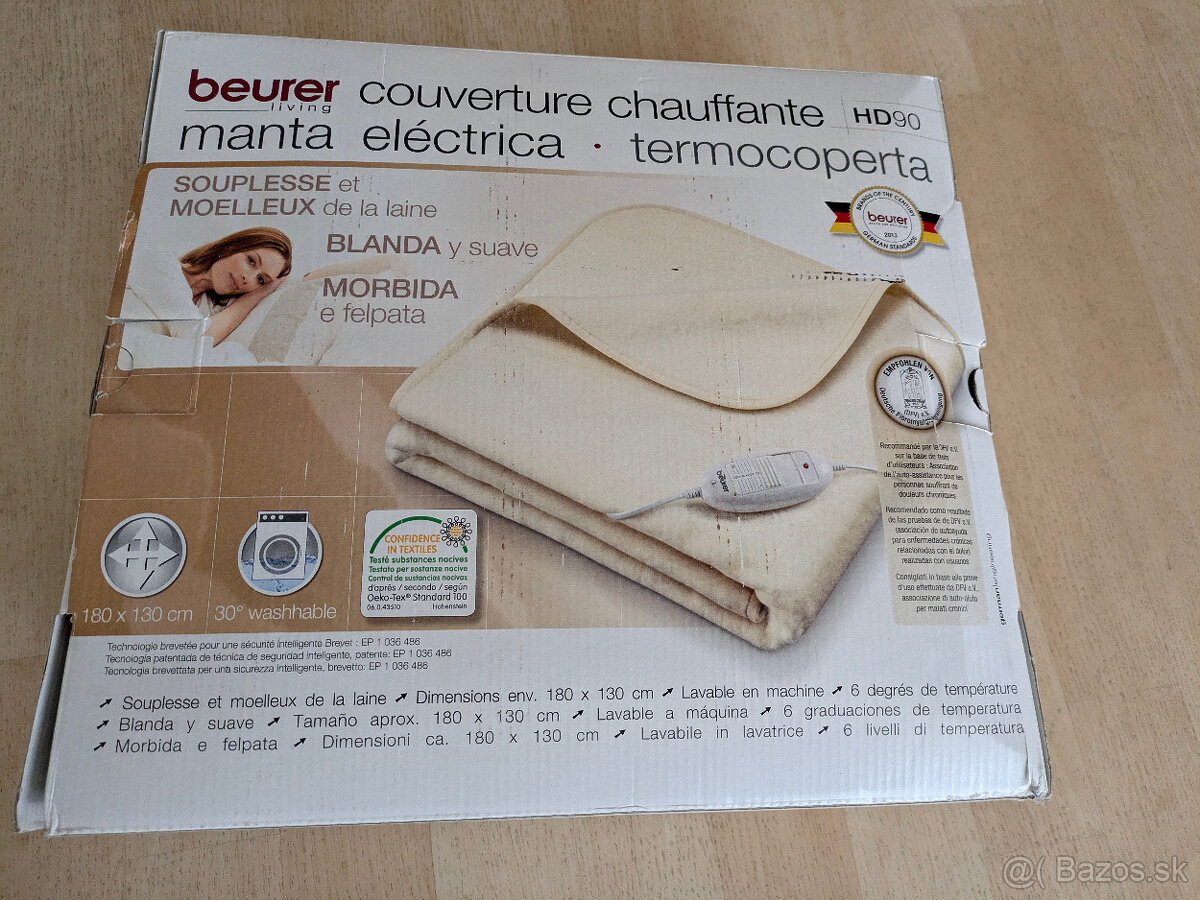 Elektrická deka Beurer HD90