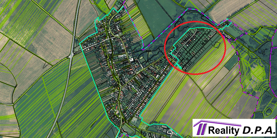 Stavebný pozemok Mošovce, neďaleko Turč. Teplíc