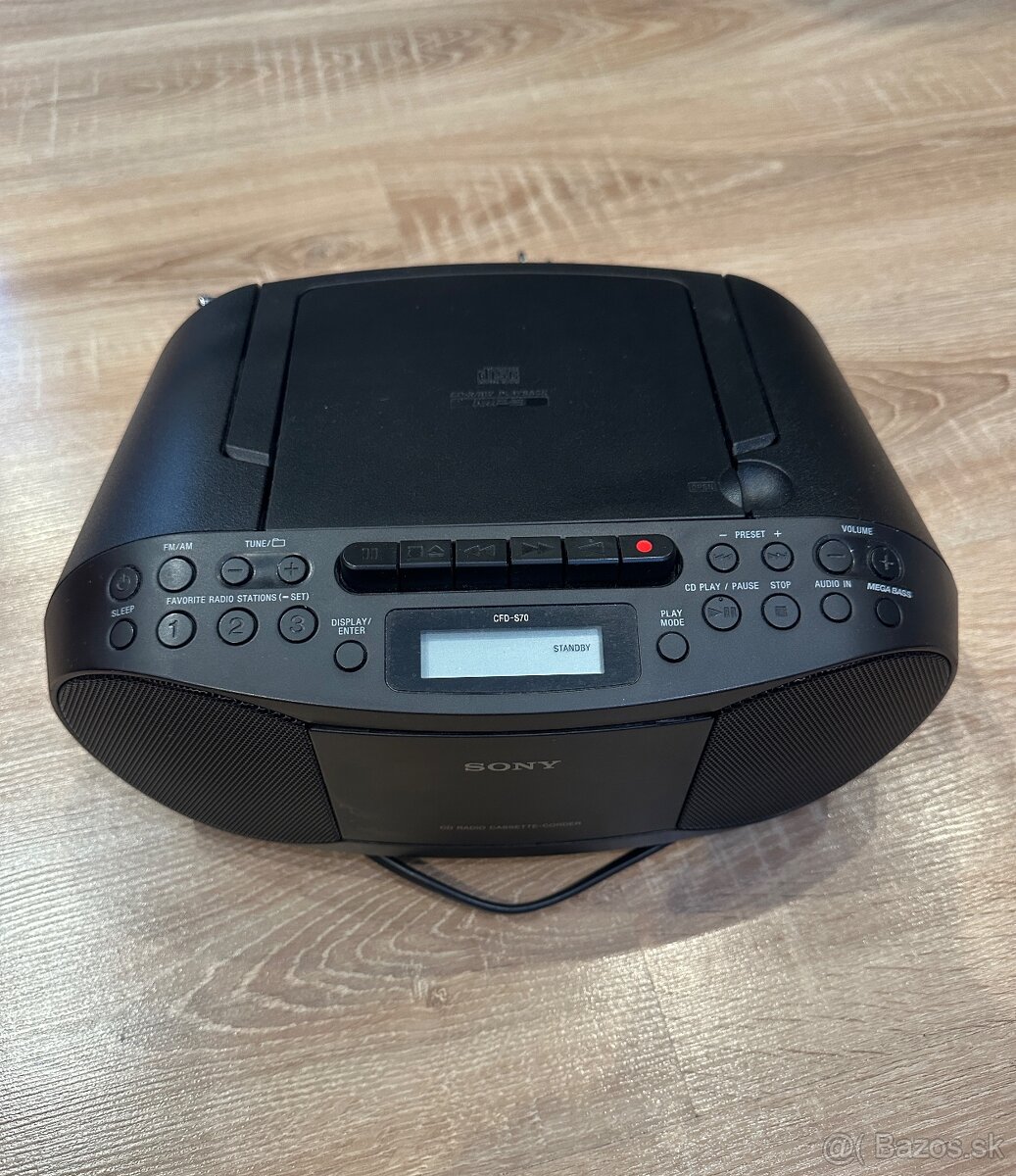 SONY CFD-S70 prenosný prehrávač