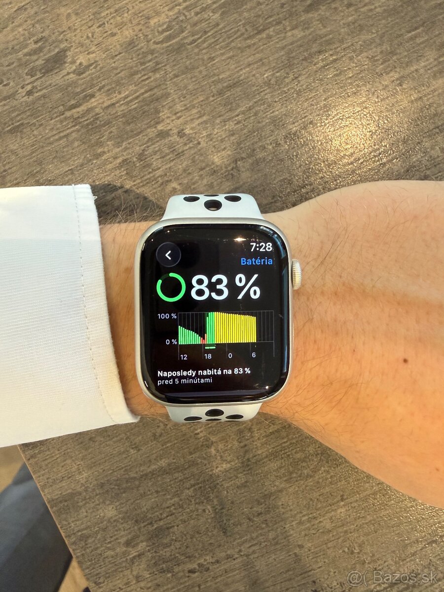 Apple Watch Series 7 (GPS) 45mm puzdro hliník