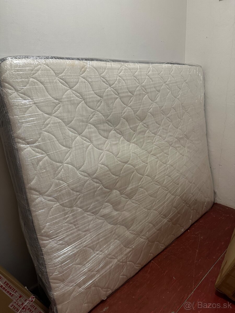 Kvalitný pružinový matrac Prespanok, 160x200cm