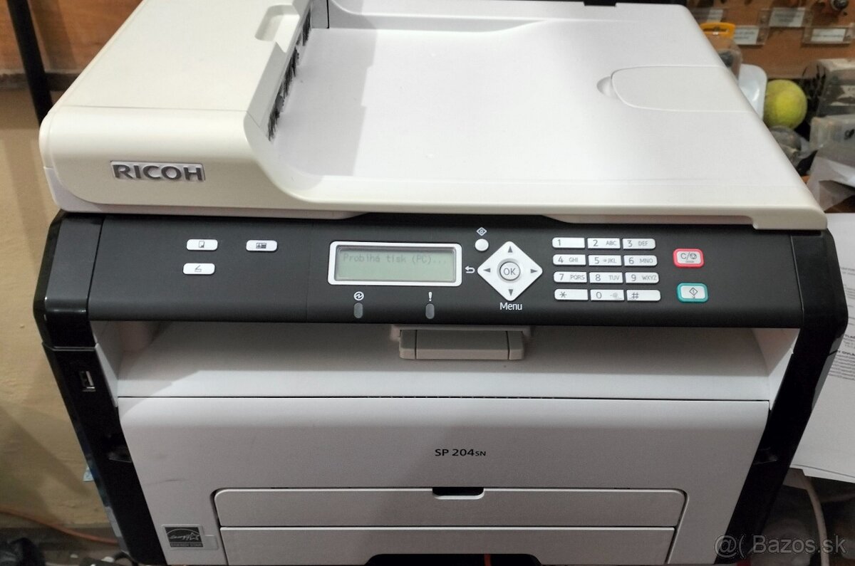Ricoh SP 204SN sieťová multifunkčná tlačiareň