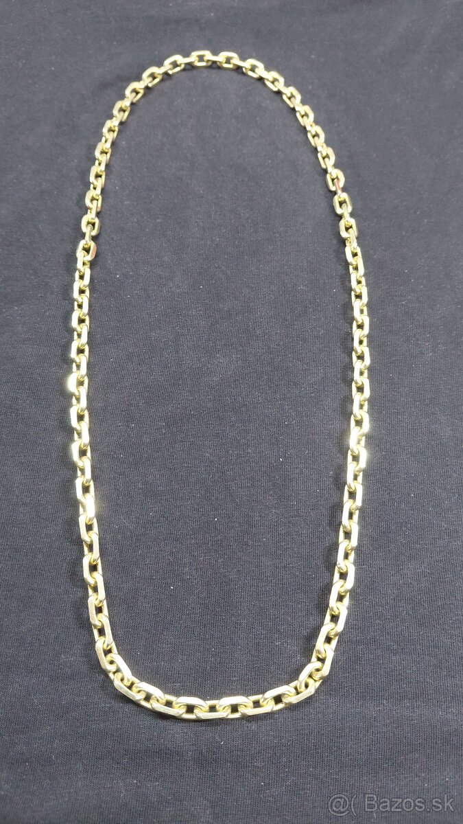 Zlatá retiazka 585/14k 100g Pilka