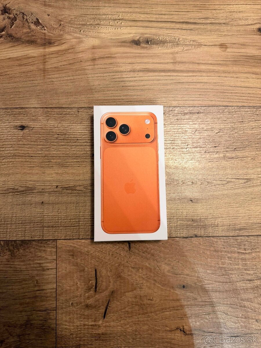 ⭐️ Apple iPhone 17 Pro Max 256GB, oranžový, nerozbalený
