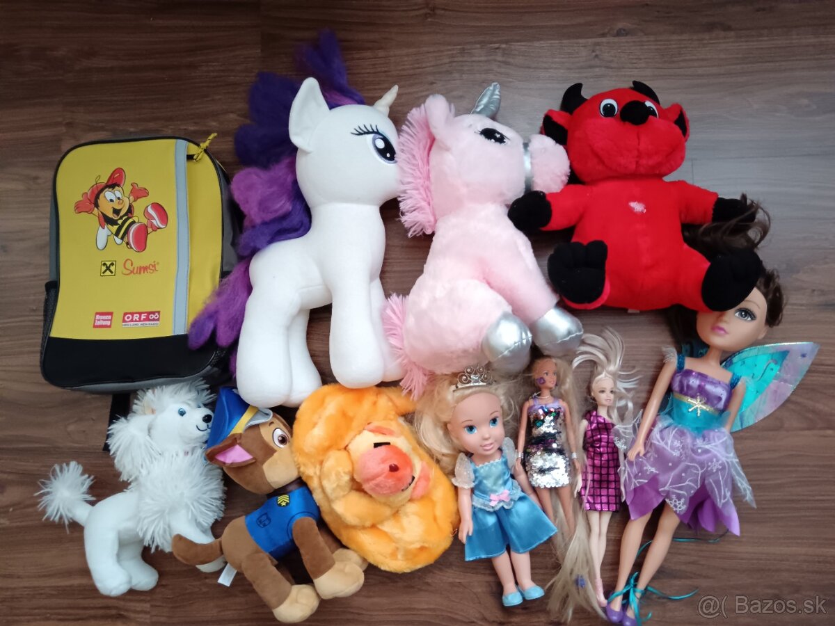 Balík plyšakov a babik