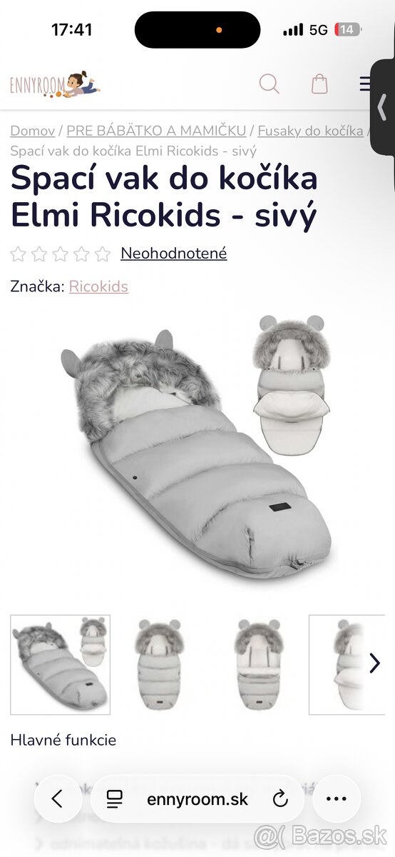 Predám detský fusak