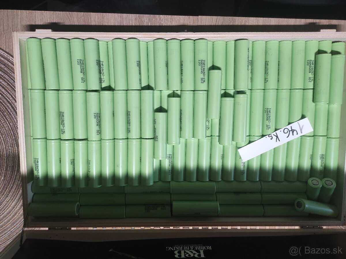 Li-ion baterie 3,7V. 2000mAh