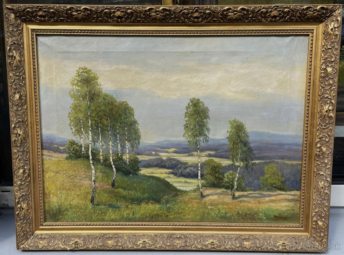 Olejomaľba na plátne.