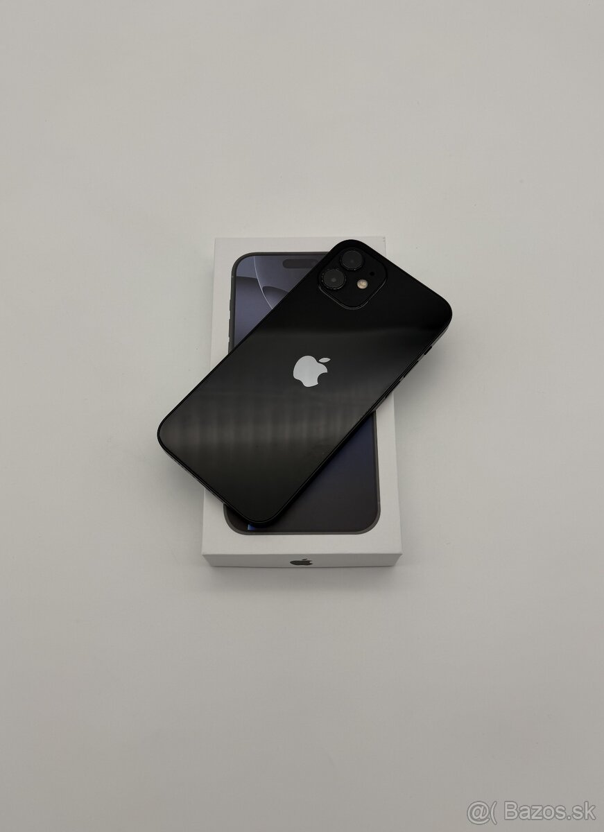 iPhone 12 64GB Black + ZÁRUKA
