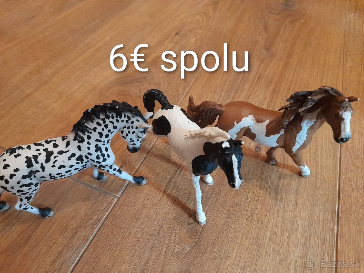 Schleich poškodene kone