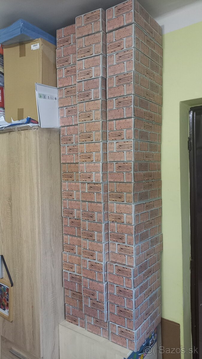 Kartónové tehličky pre deti