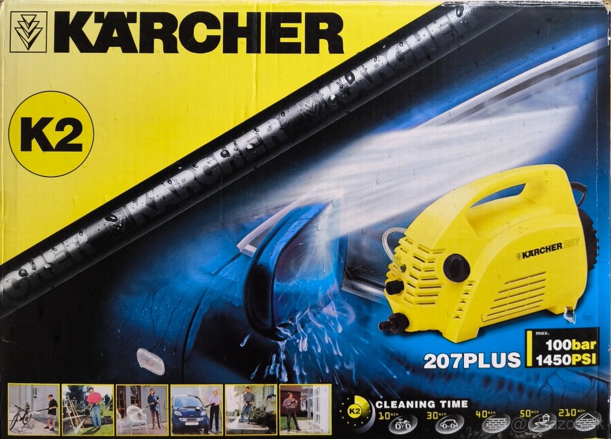 Vysokotlakový čistič Kärcher K2