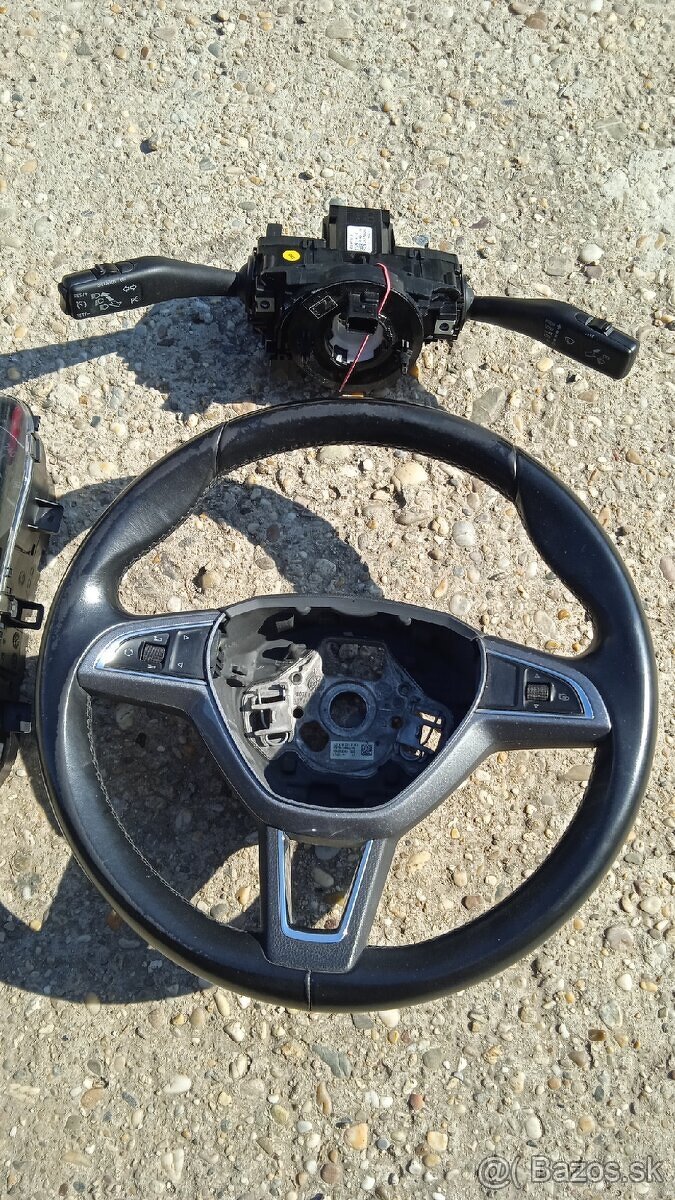 Koženy multifunkčny volant  Škoda