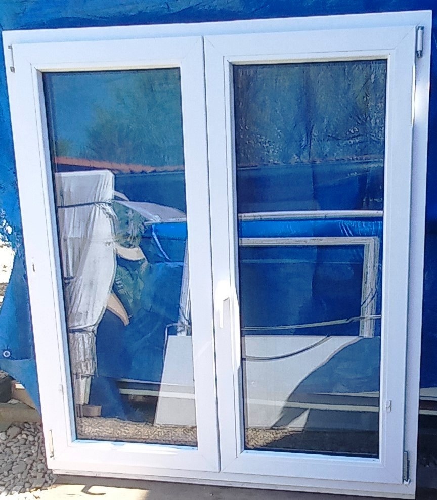 Predám použite dvojkridlo. okna 132x135, 132x145 a 208x157