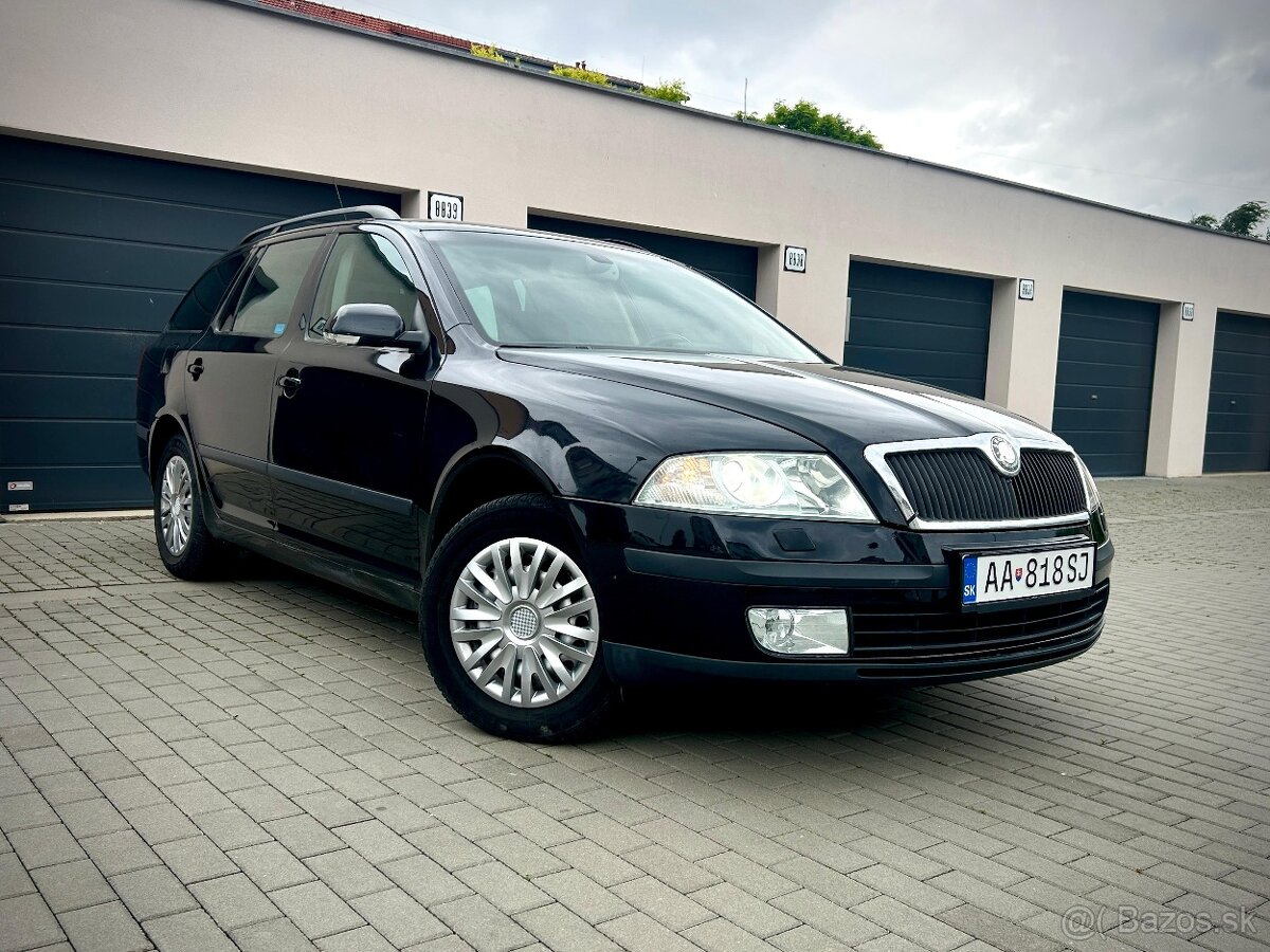 Škoda Octavia 2 Combi 2,0 tdi 103kw 4x4 diesel čierna met