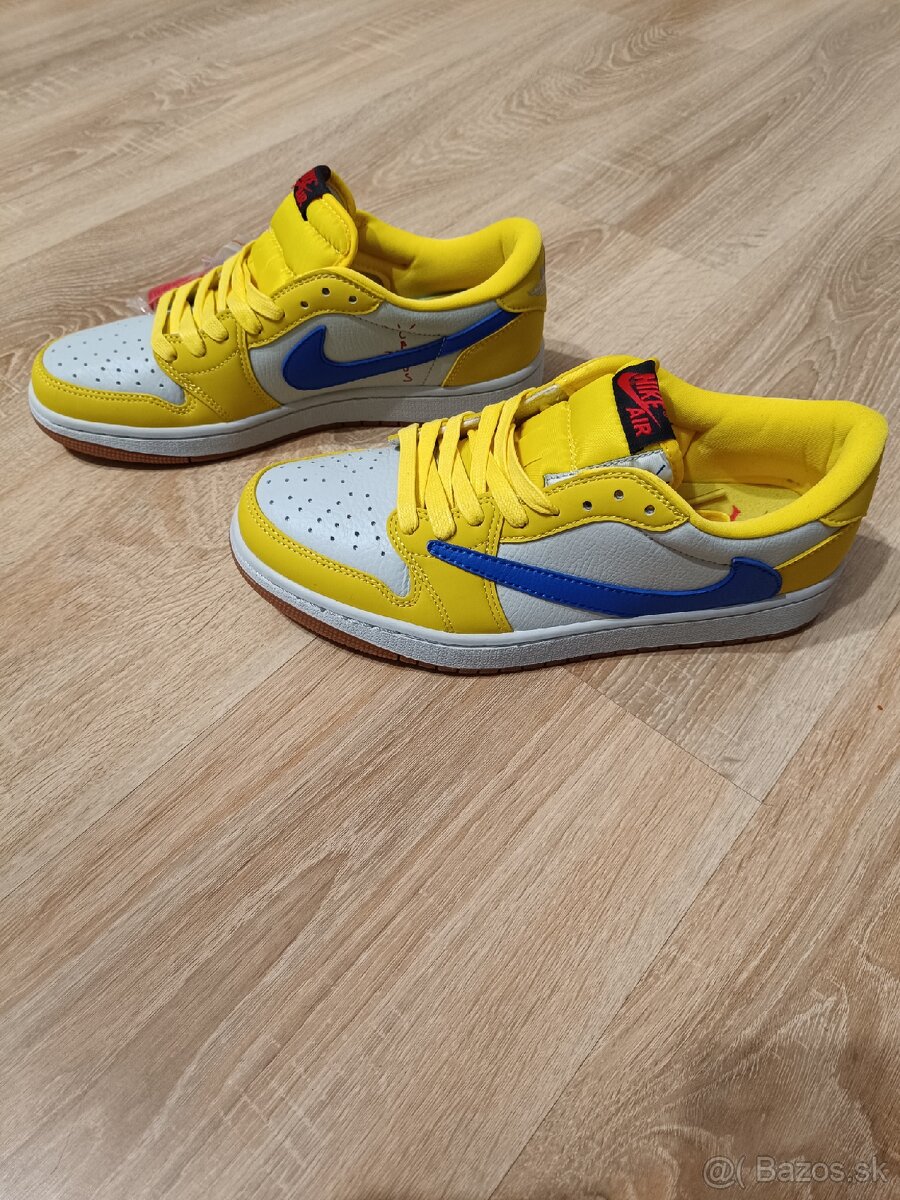 Nike Jordan 1 Travis Scott limited edition yellow