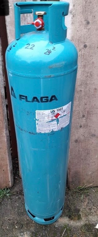 Predám plynovú fľašu 33kg plnú