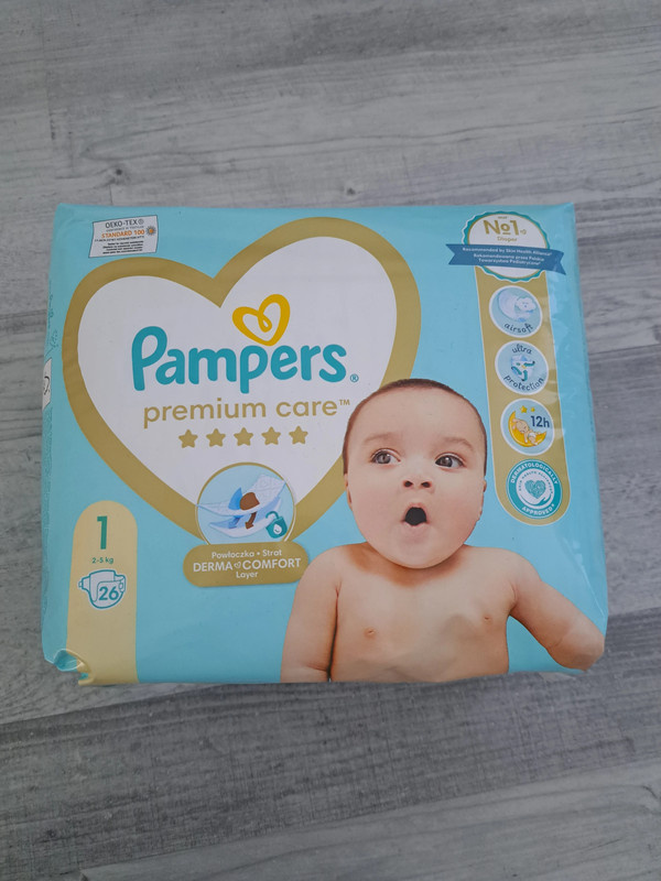 Pampers premium care plienky pre novorodencov