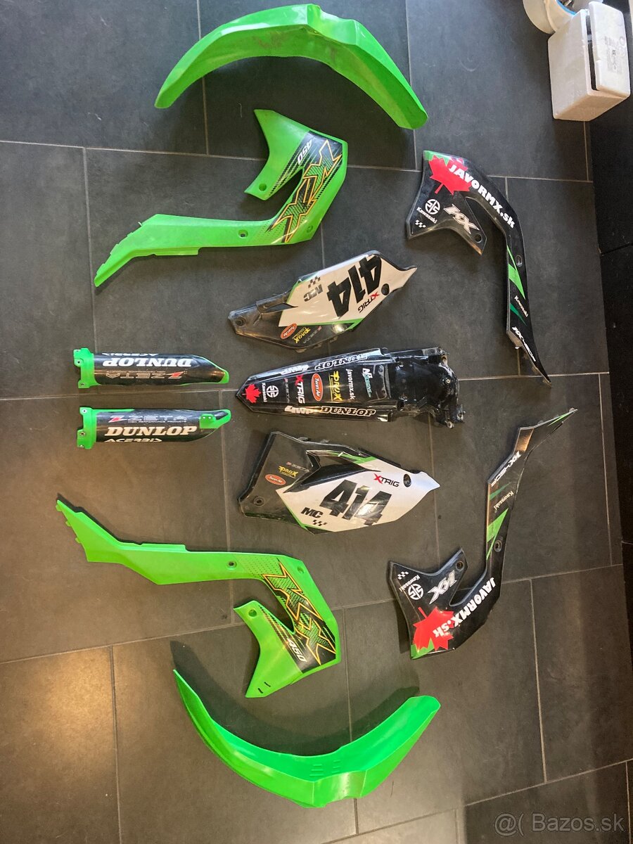 Sada plastov Kawasaki KXF