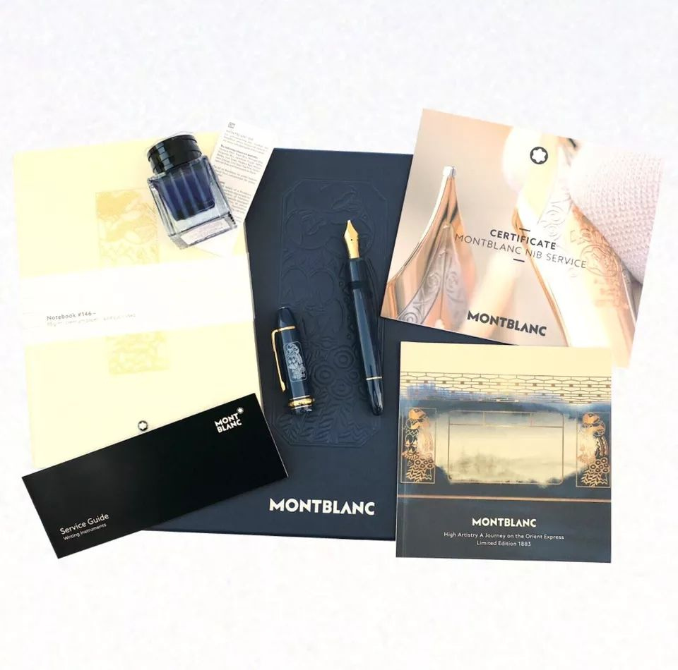 Plniace pero Montblanc 149 Orient Express Limited Edition, h