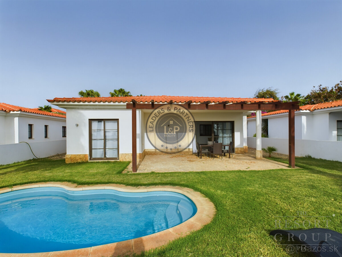 5 izbová vila s bazénom MELIÃ Tortuga Beach Resort, Kapverdy