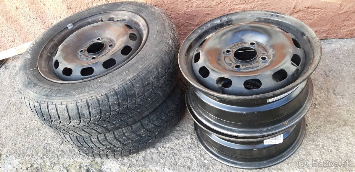 Plechové disky r14 4x108 5,5jx14h2 et 47,5