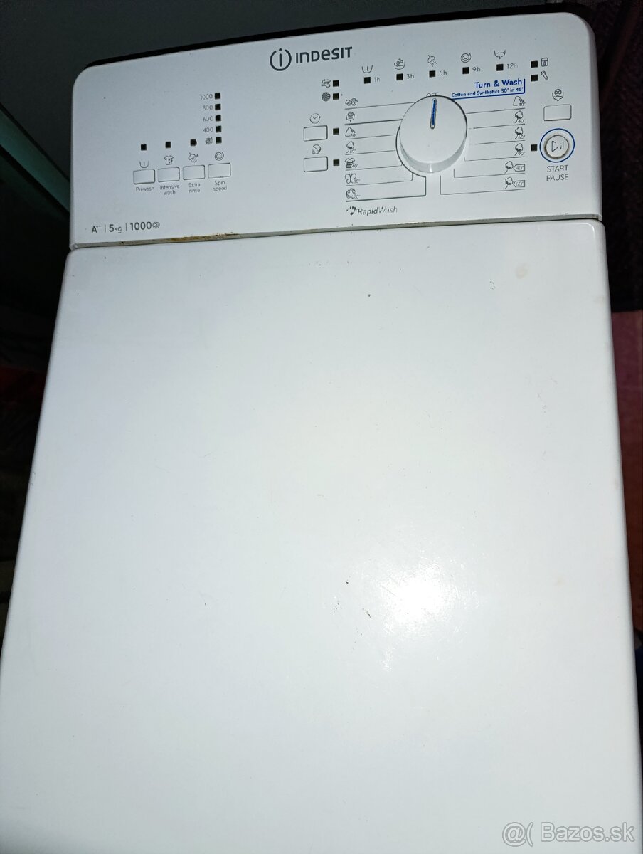 Indesit 5kg 1000ot.
