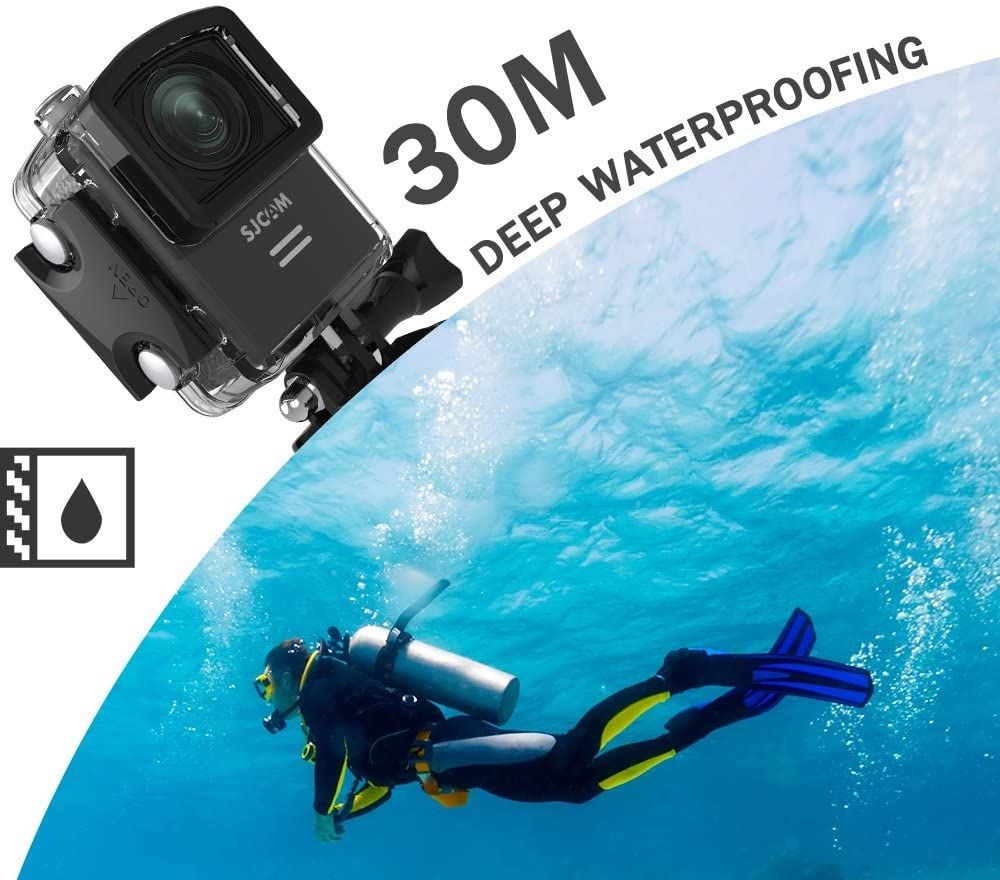 Akčná kamera SJM M20+ kvalitná selfie tyč Cel-Tec DG122 Aqua