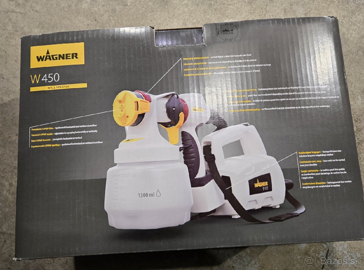 Striekacia pištol Wagner W450