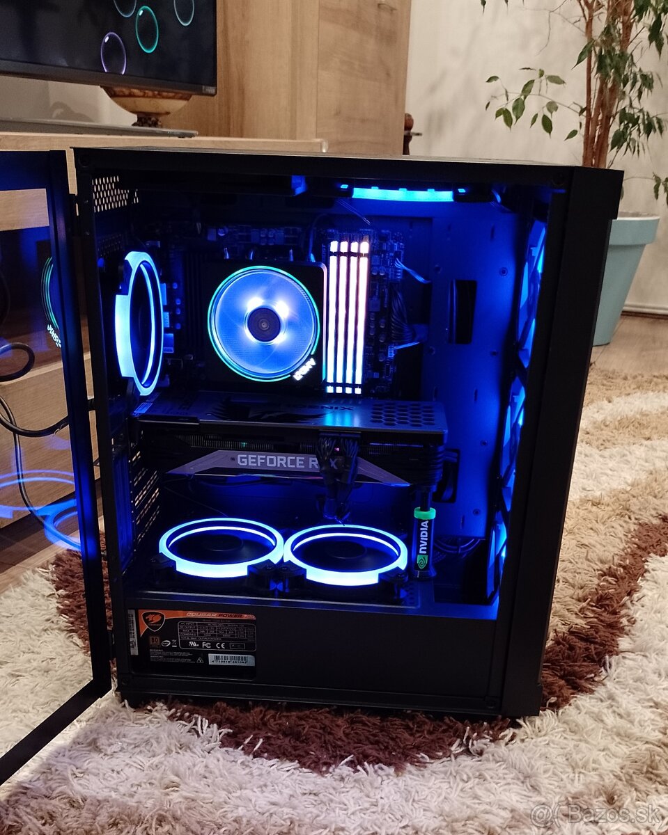 Herný produkčný PC-RTX 3080+Ryzen7+2xNVMe+ARGB+WIN11 PRO AAA