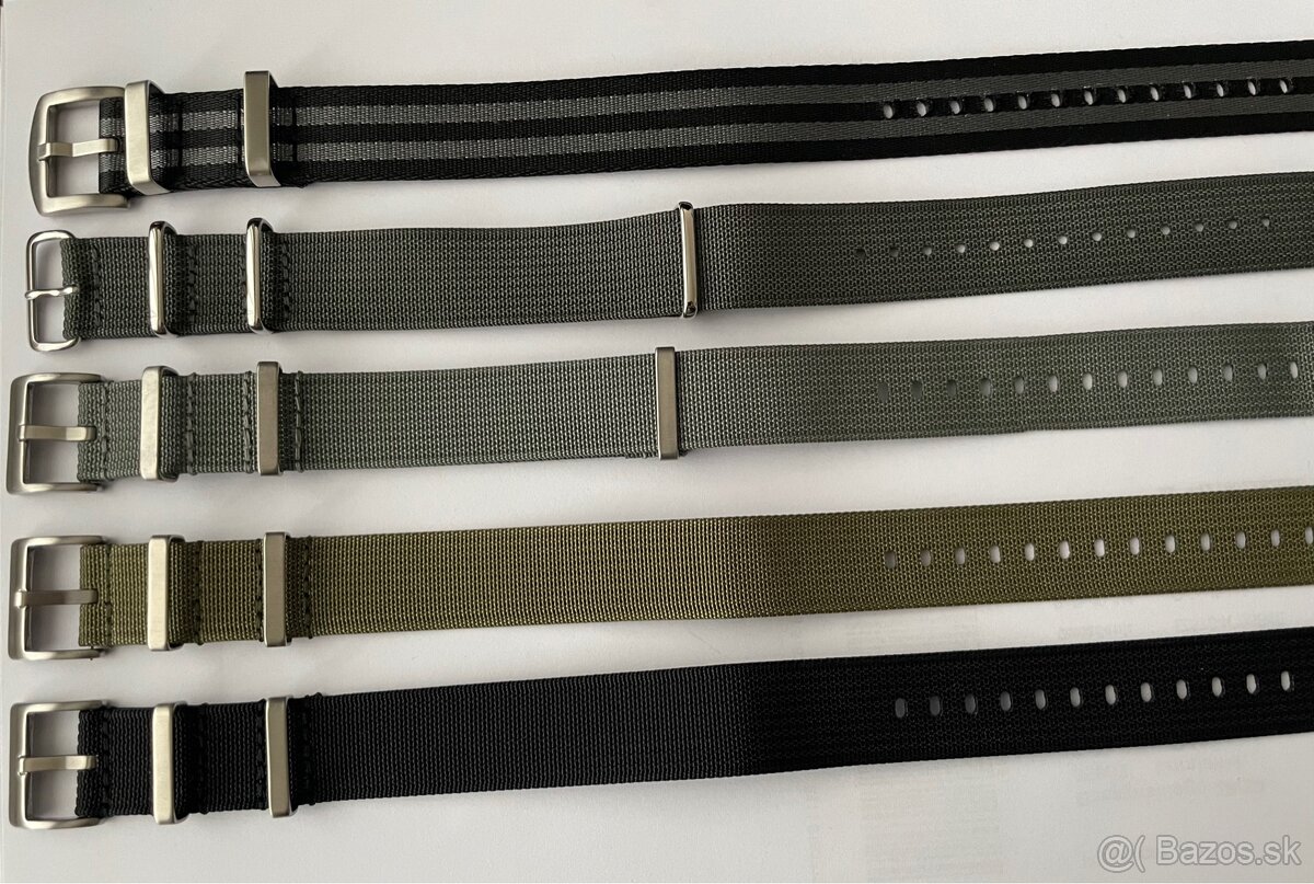 Kvalitné 20mm Nato remienky