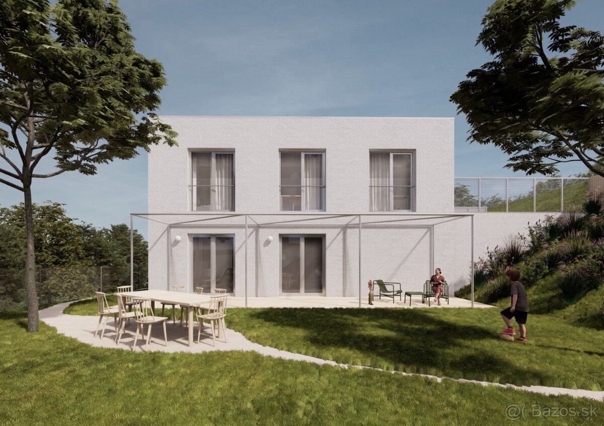 Hrubá stavba moderného rodinného domu 4+1, Žilinská Lehota