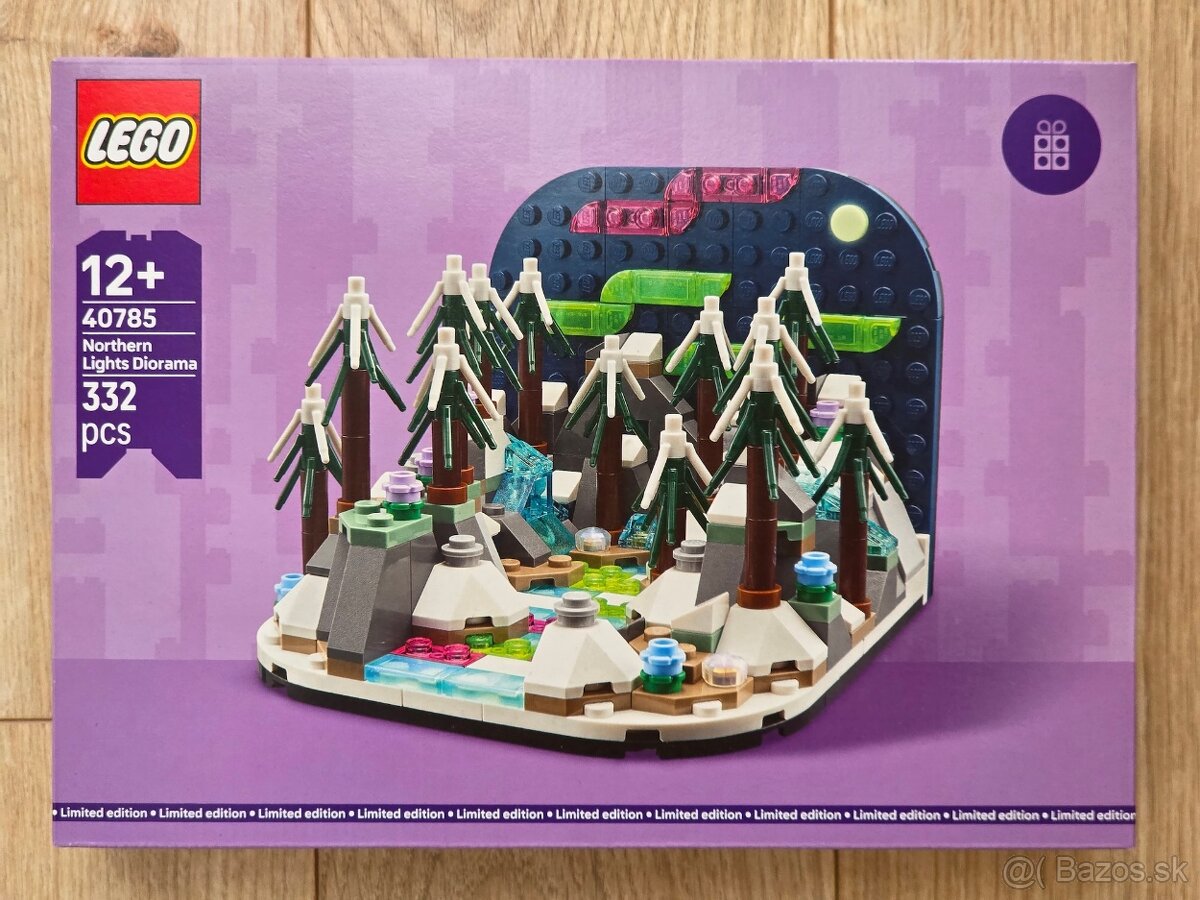 Lego 40785 Polárna žiara – dioráma (Northern Lights Diorama)