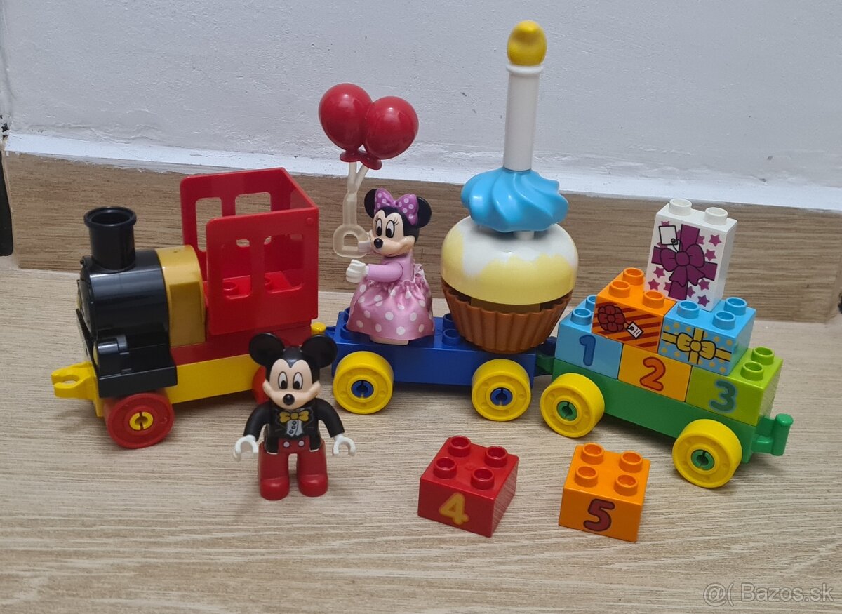 LEGO° DUPLO 10597 Mickey a Minnie narodeninový vlak