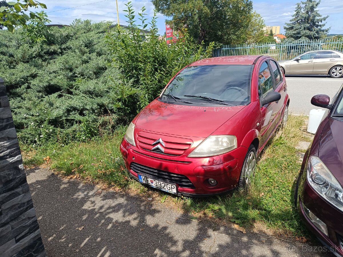 Citroen C3 - 1,4 a 54 kW - LPG rok 2009