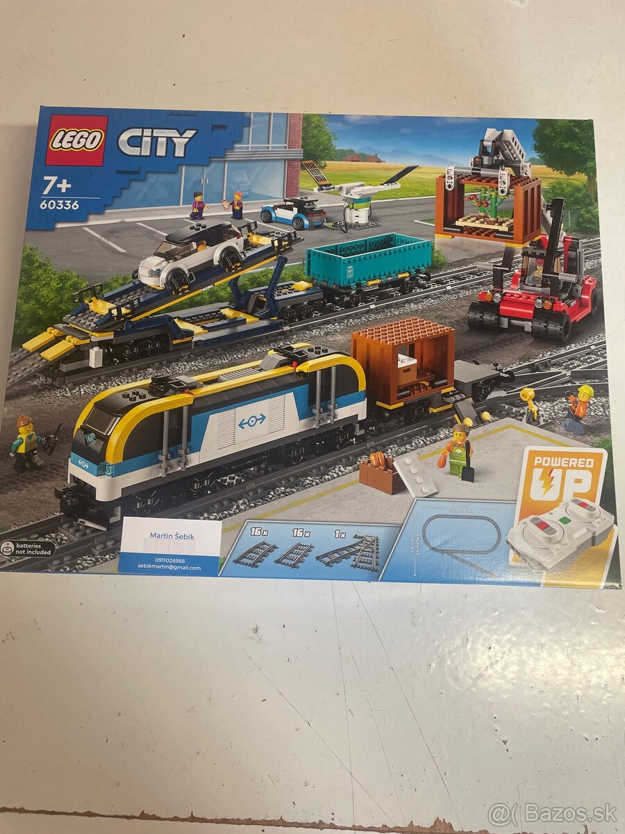 Predám nové neotvorené LEGO 60336 vlak nákladný
