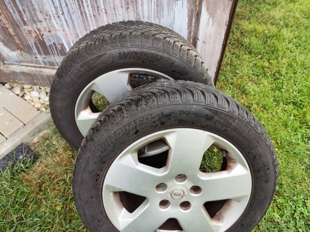 Kompletné zimné kolesá elektróny 205/55R16 91H