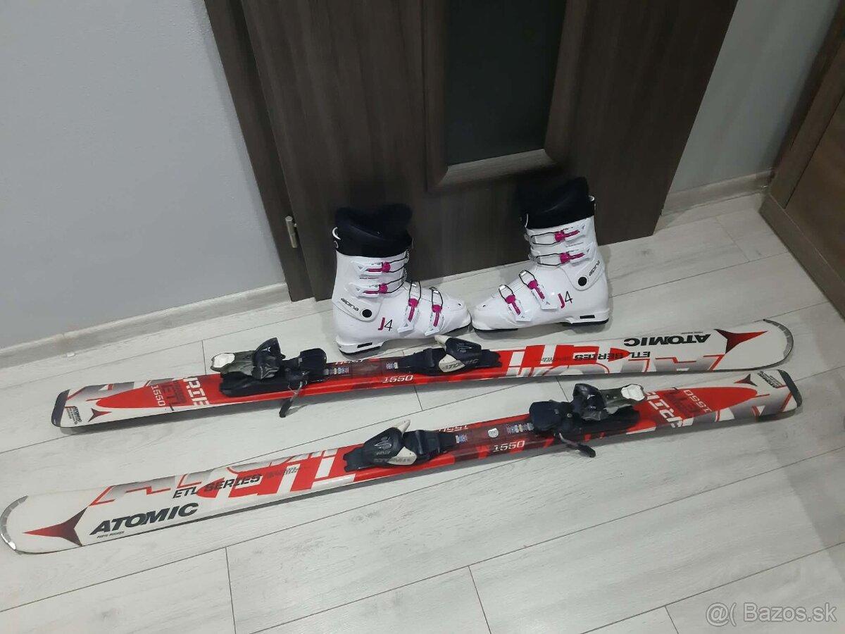 lyže Atomic a lyžiarky