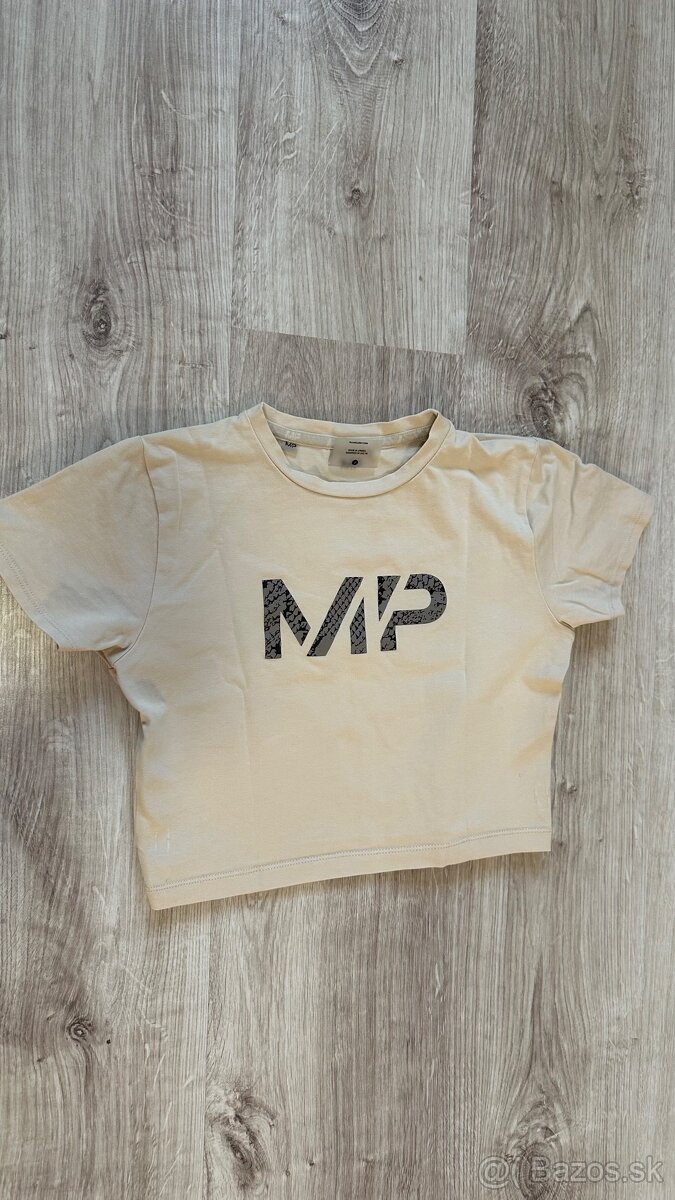 MyProtein Béžový croptop