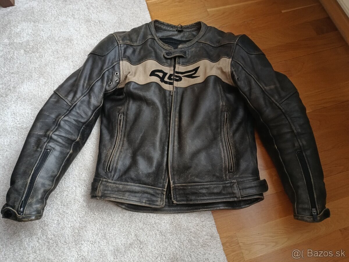 Pánska kožená bunda 4SR - veľkosť 48