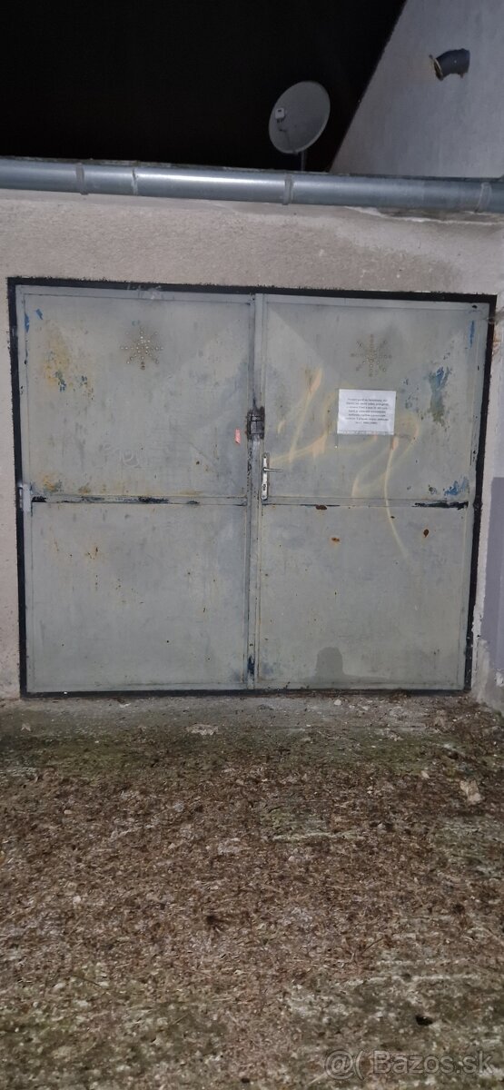 Garáž na prenájom