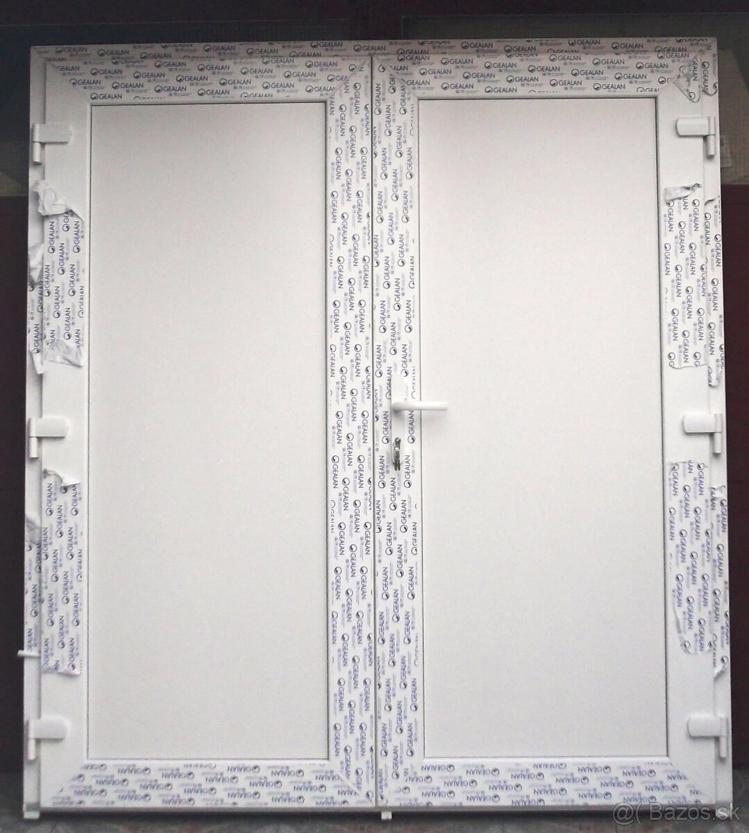 Predám vchodové dvojkrídlové dvere 191cm x 210cm
