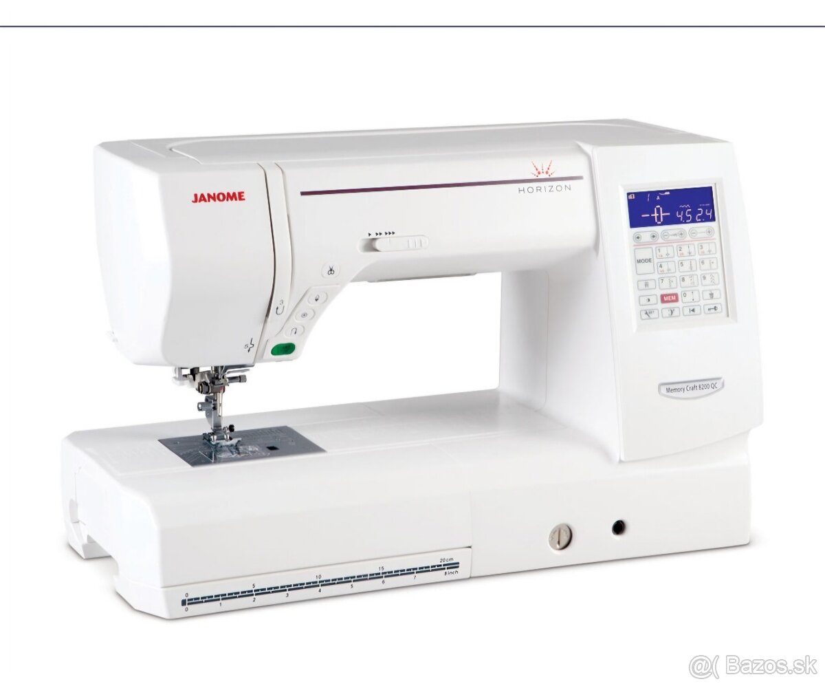 Šijací a quiltovací stroj Janome MC 8200 cq