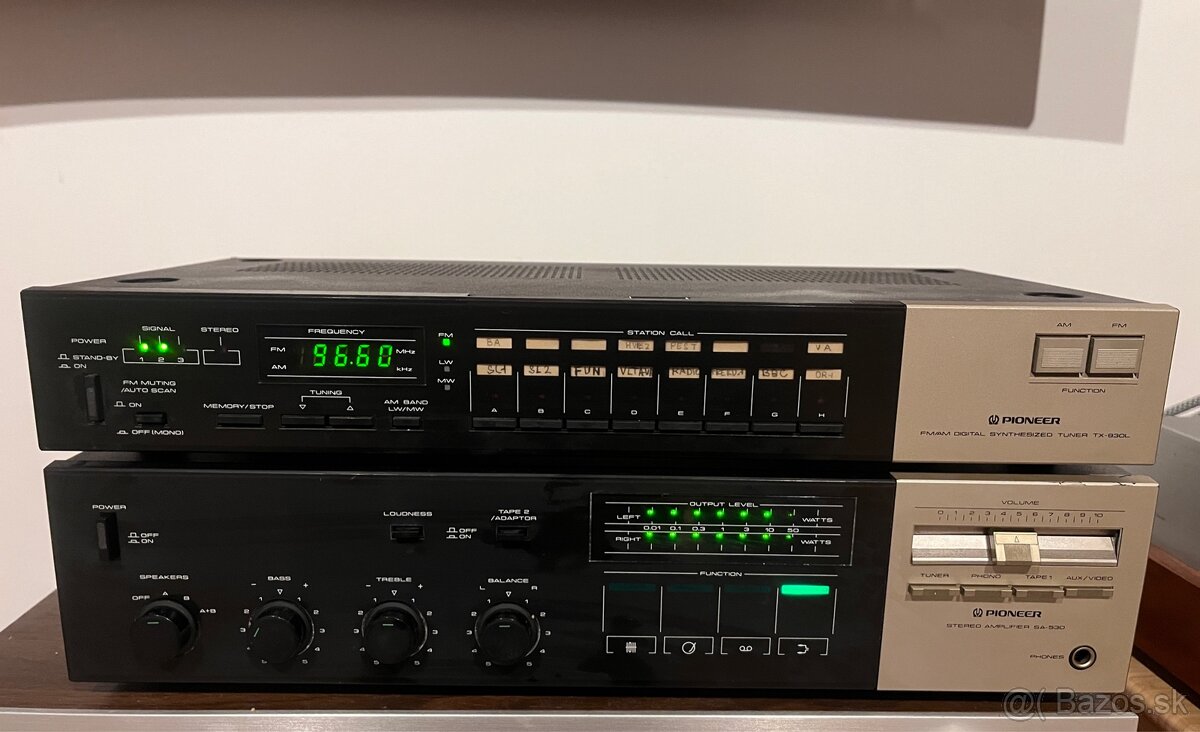 Znížená cena Pioneer SA-530 + pioneer TX-930L
