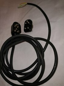 Telefónny/spojovací kábel 1.85m+5pin konektor