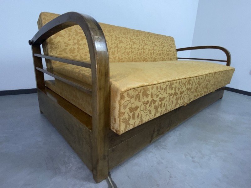 Art deco rozťahovacia pohovka no.1203 Thonet Debrecen